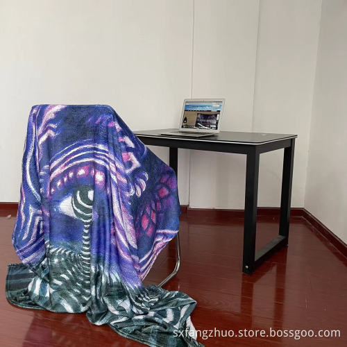 new design 100% polyester wholesale flannel fleece blanket
